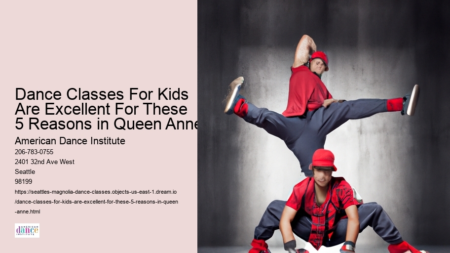 Dance Classes For Kids Are Excellent For These 5 Reasons in Queen Anne